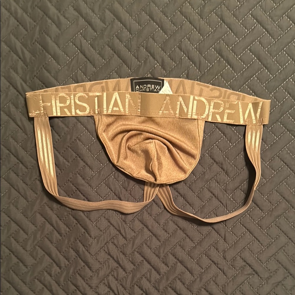 Andrew Christian Gold Jockstrap size M